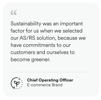 Sustainability Testimonial