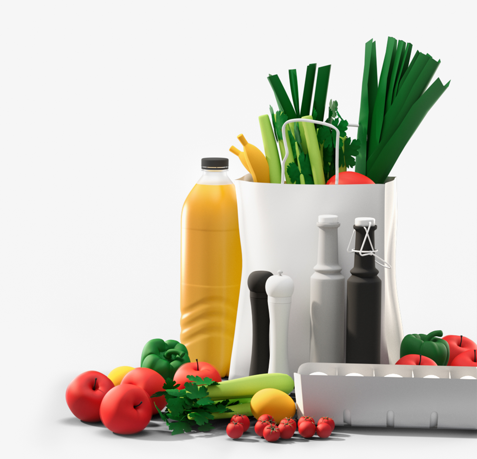 611a18161d28107851600ce8_Grocery bag full of friut and vegetables