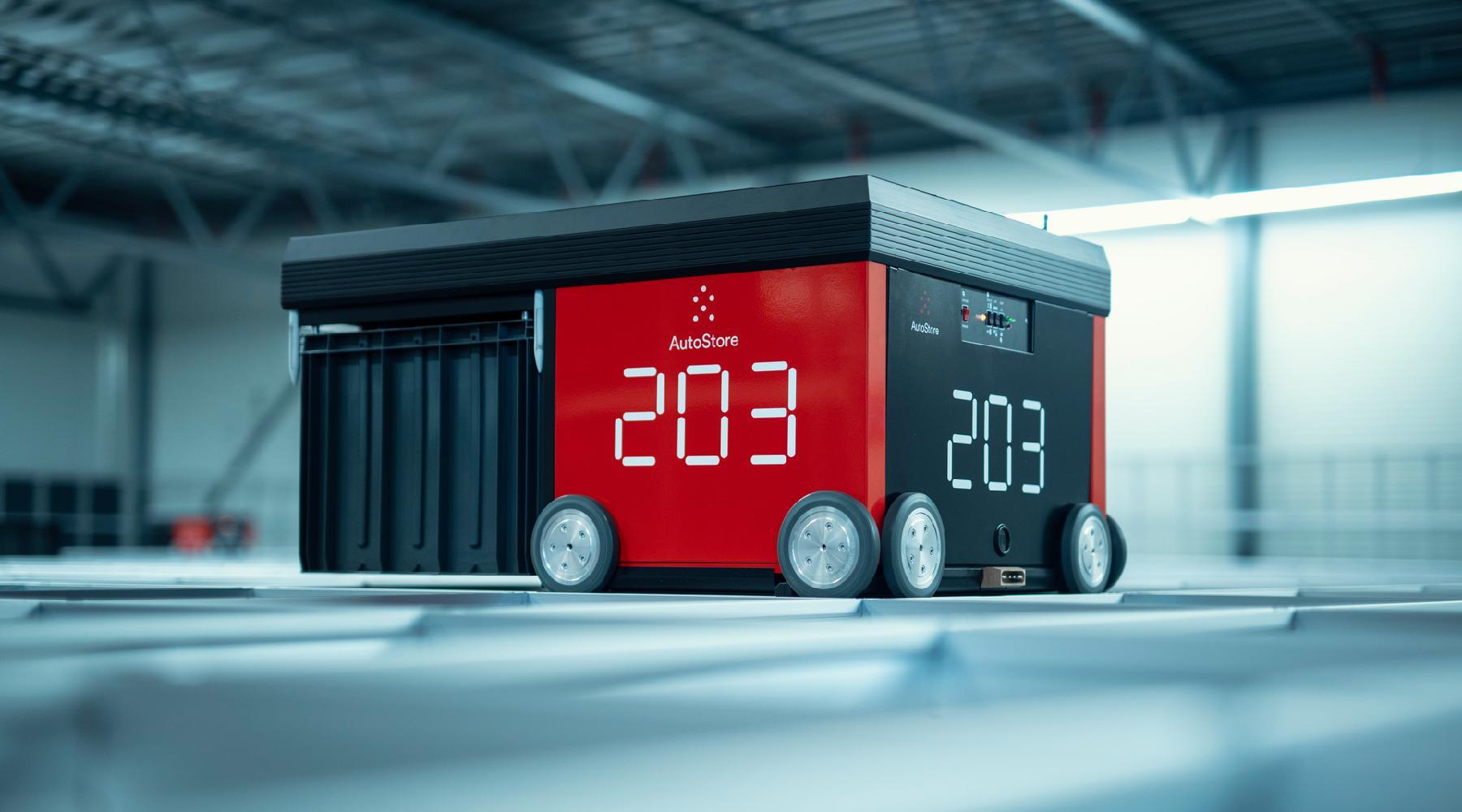 Energy-Efficient Warehousing with Small Robots